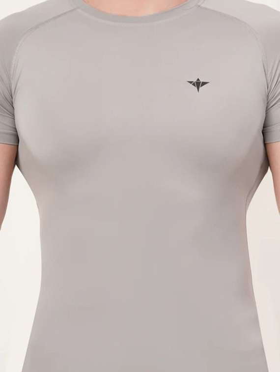 men solid short sleeve slim fit t-shirt - 22317536 -  Standard Image - 4