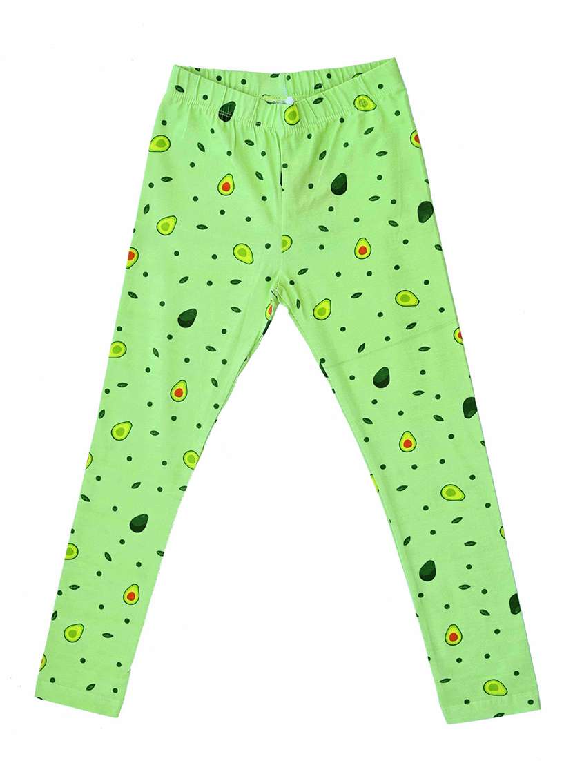 girls pack of 3 printed mid rise legging - 22317690 -  Standard Image - 1