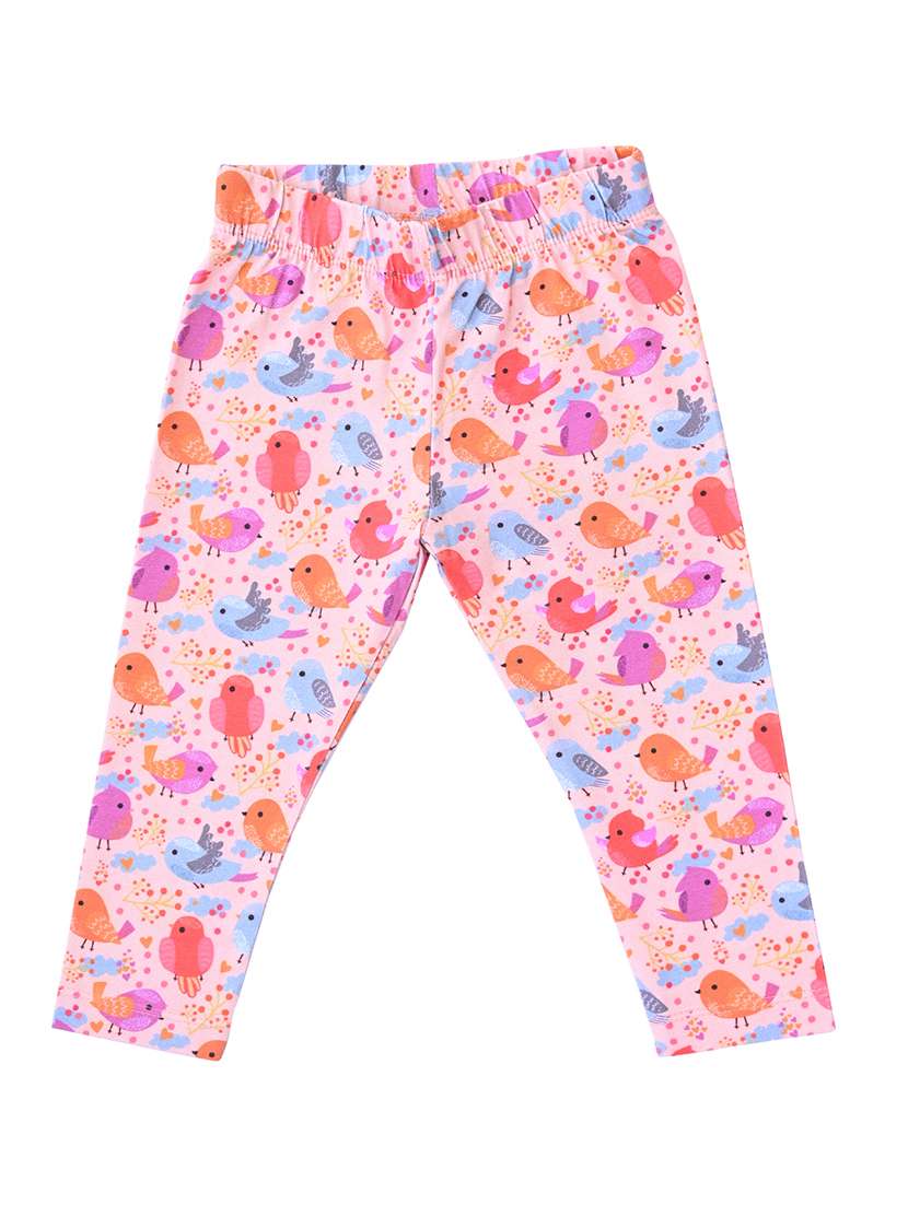 girls pack of 3 printed mid rise legging - 22317691 -  Standard Image - 4