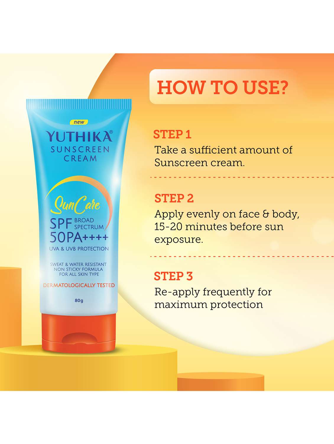 sun screen spf50 - 22317715 -  Standard Image - 4
