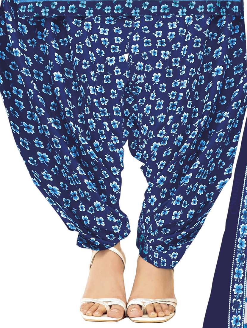women printed unstitched suit set - 22317886 -  Standard Image - 4