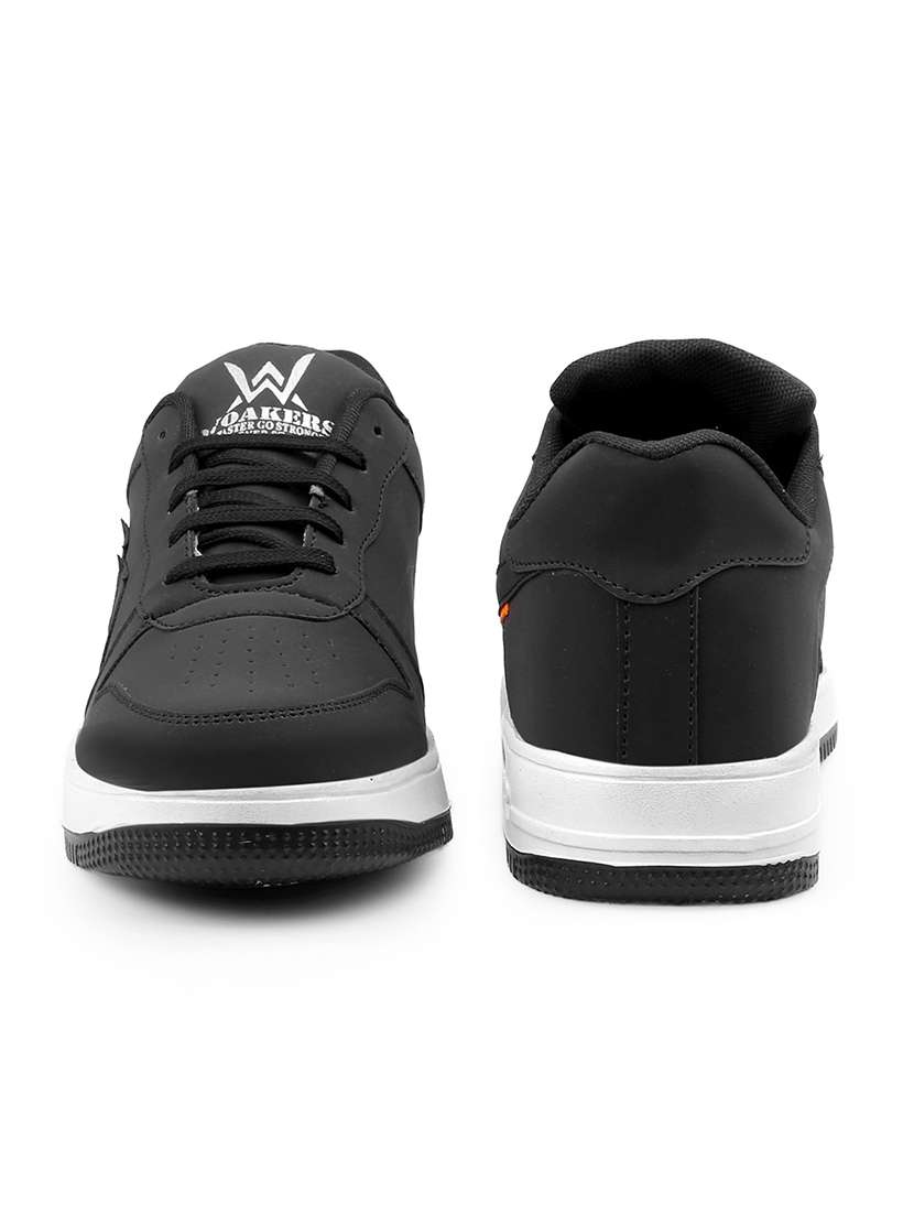 men solid lace up sneaker - 22318550 -  Standard Image - 4