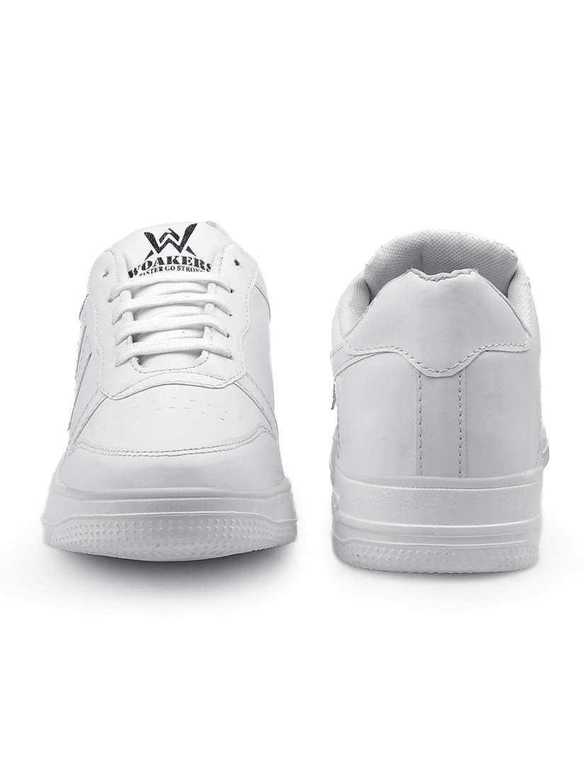 men solid lace up sneaker - 22318551 -  Standard Image - 4