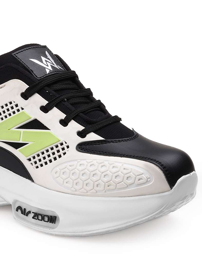 men color block lace up sport shoe - 22318557 -  Standard Image - 4