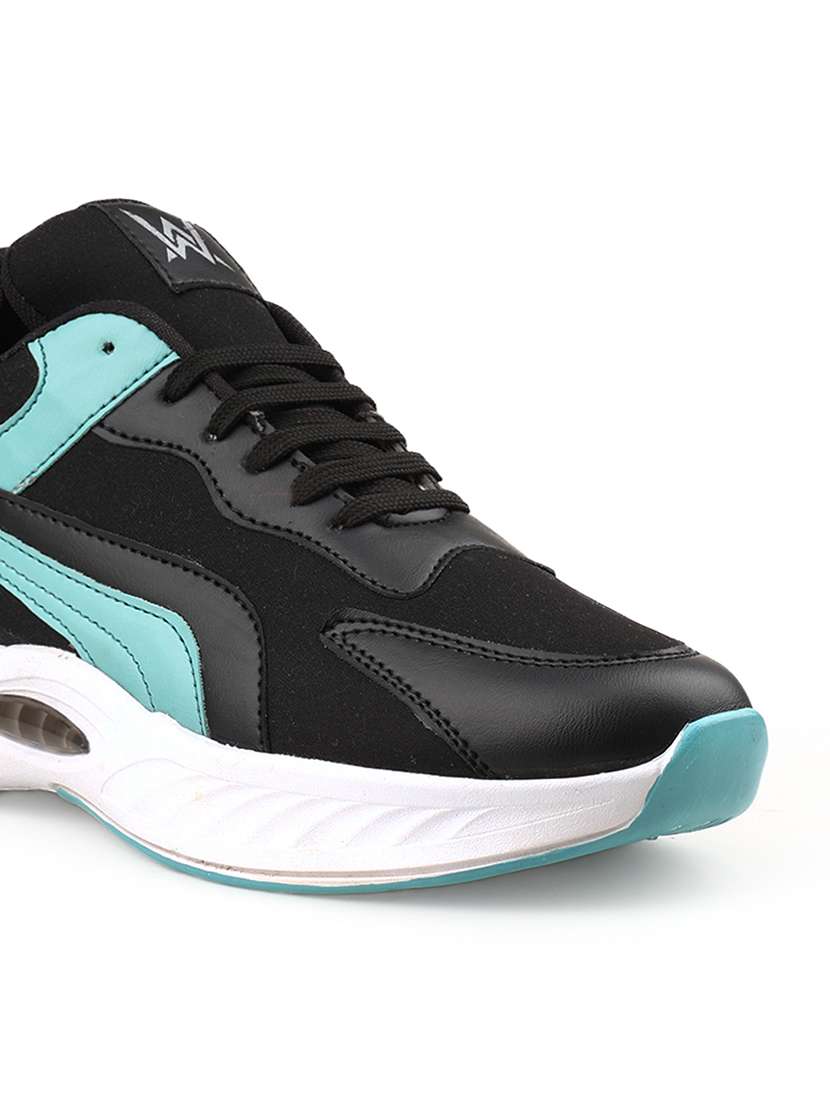 men black lace up sport shoe - 22318560 -  Standard Image - 4