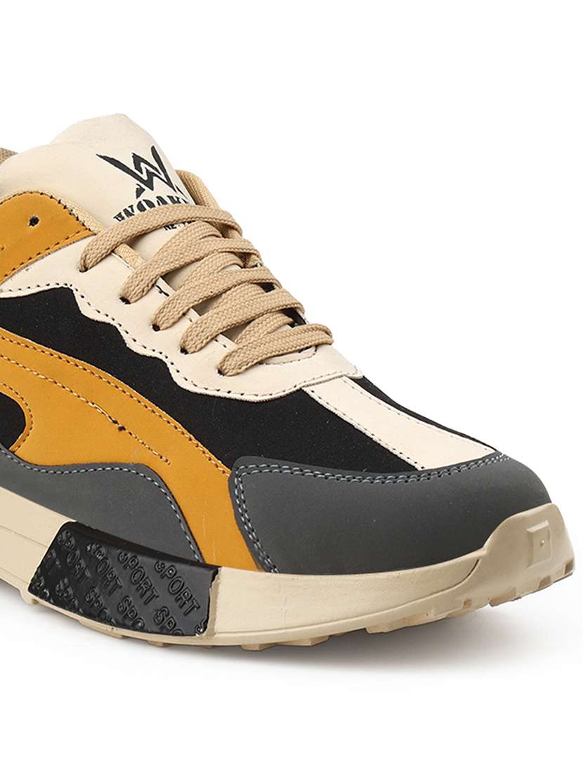 men color block lace up sneaker - 22318561 -  Standard Image - 4