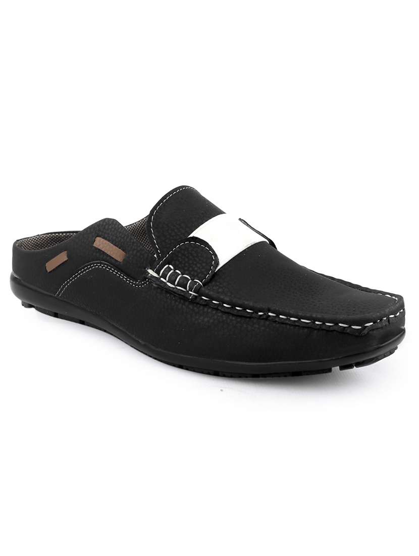 men black slip on loafer - 22318563 -  Standard Image - 1