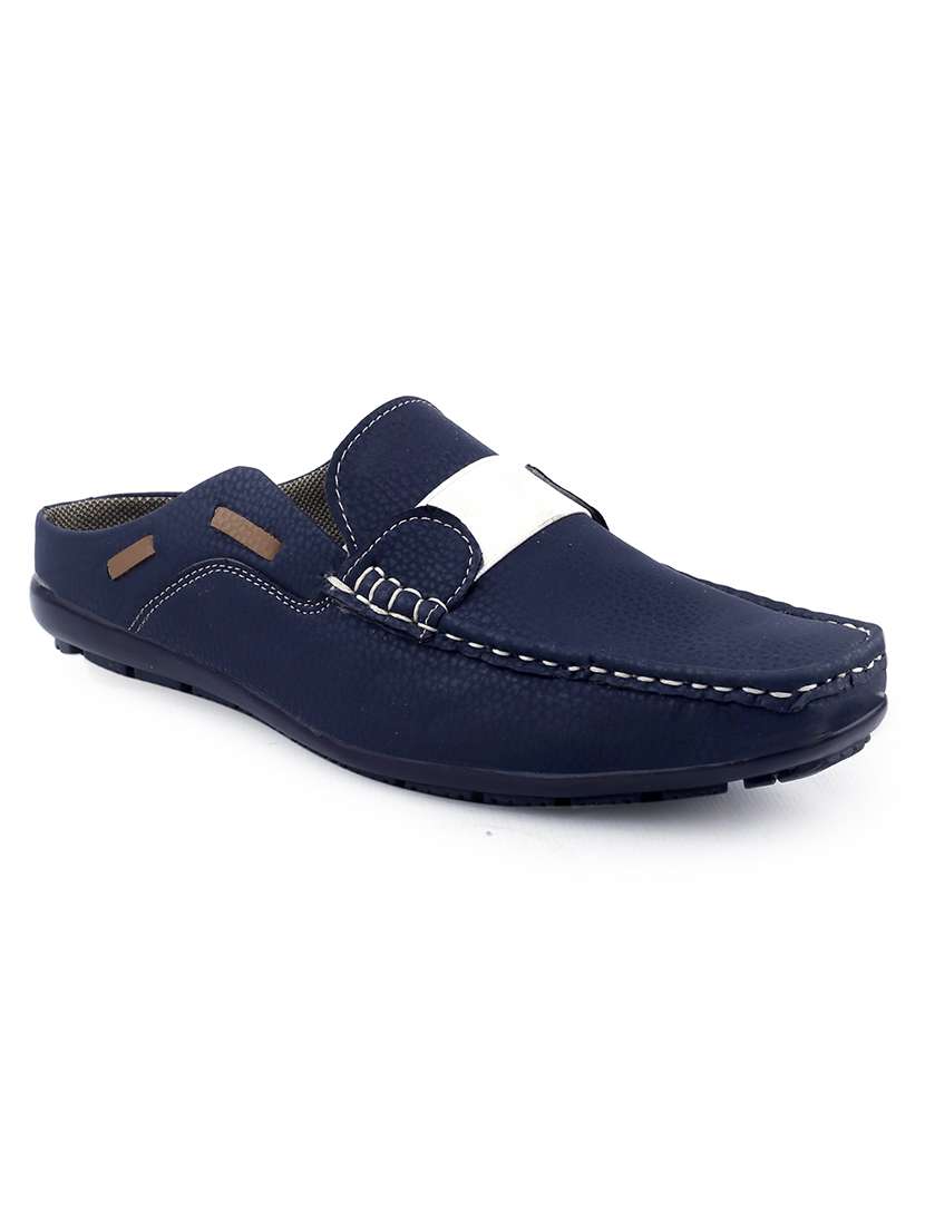 men blue slip on loafer - 22318564 -  Standard Image - 1