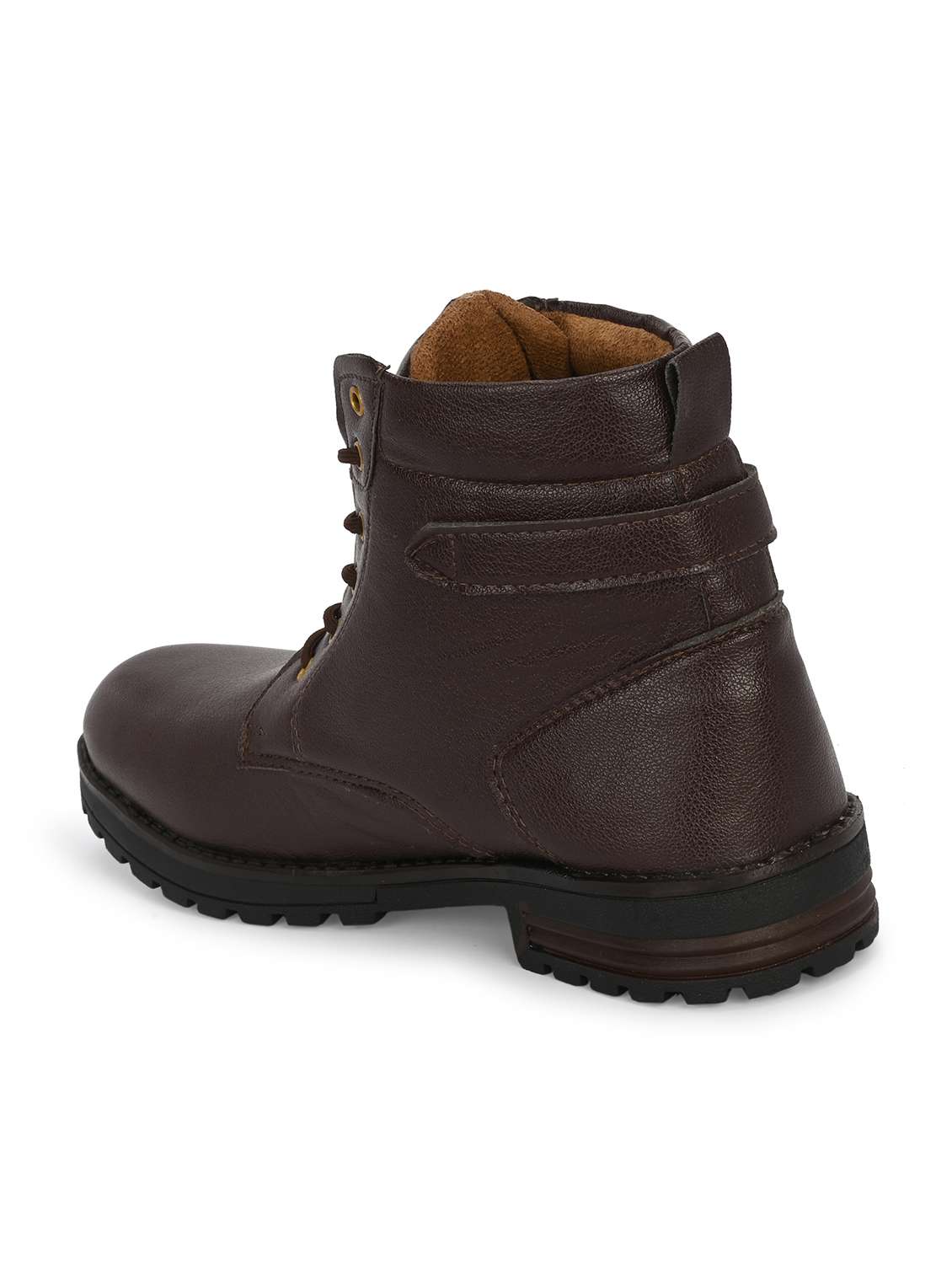 men brown lace up boot - 22318566 -  Standard Image - 4