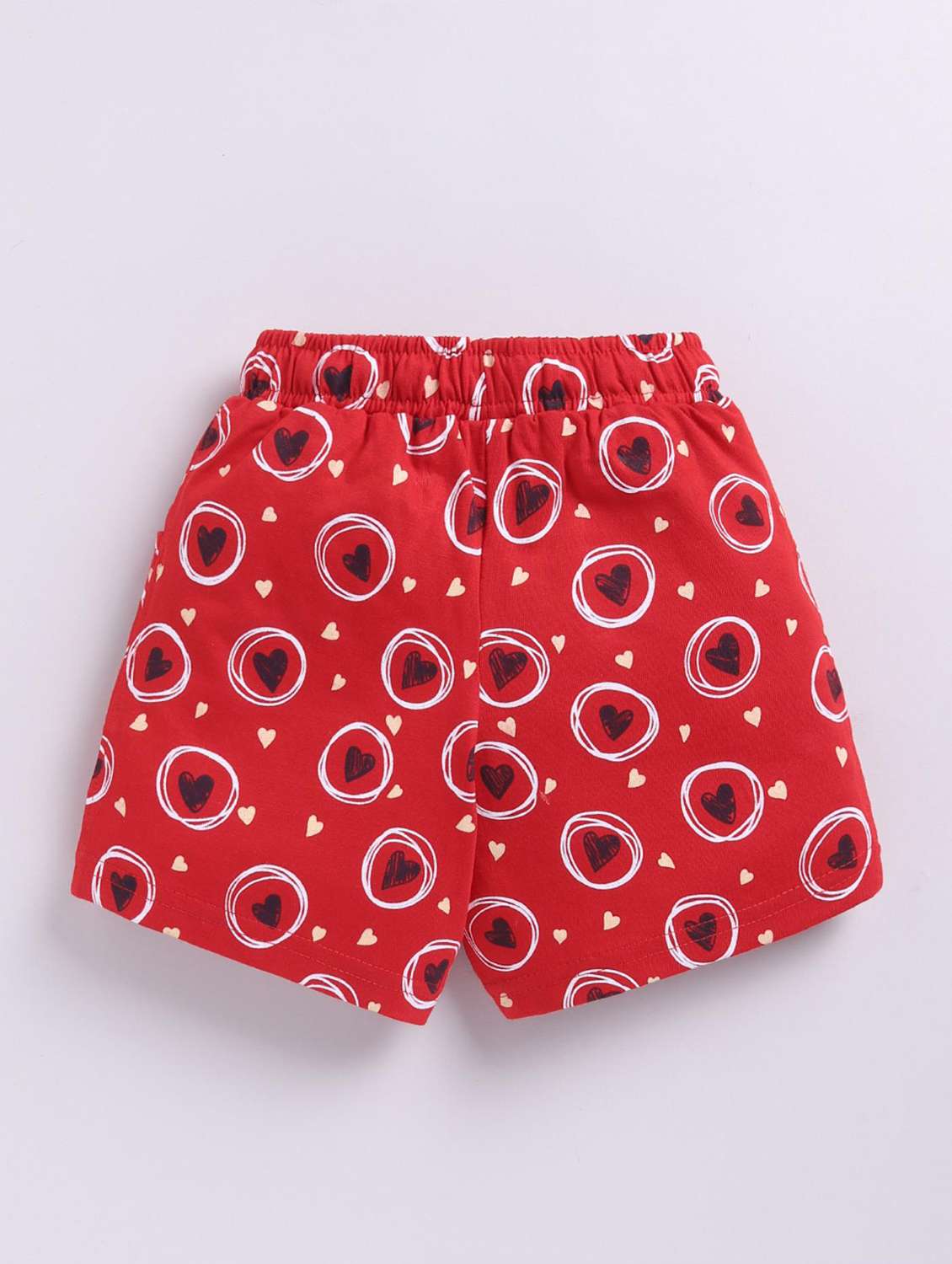 girls printed mid rise shorts - 22318593 -  Standard Image - 1