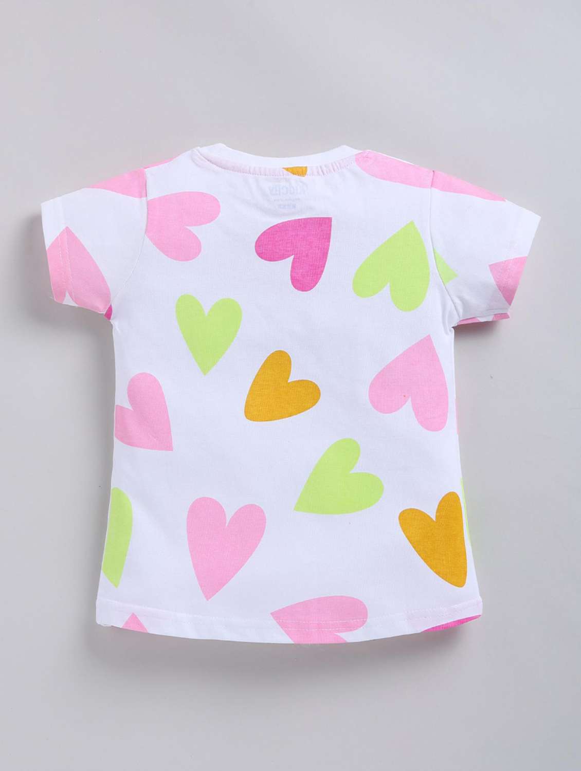 Girls Printed Short Sleeve Top - 22318614 -  Standard Image - 1