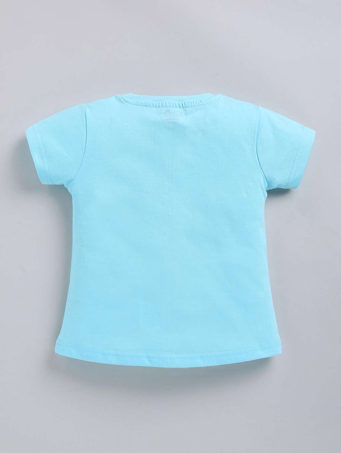 Girls Printed Short Sleeve Top - 22318615 -  Standard Image - 1