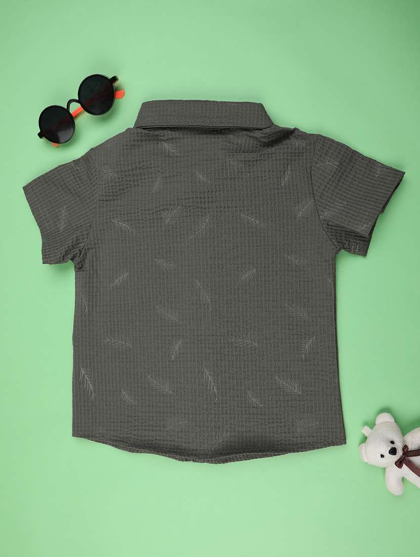 boys collared short sleeve shirt - 22318802 -  Standard Image - 1
