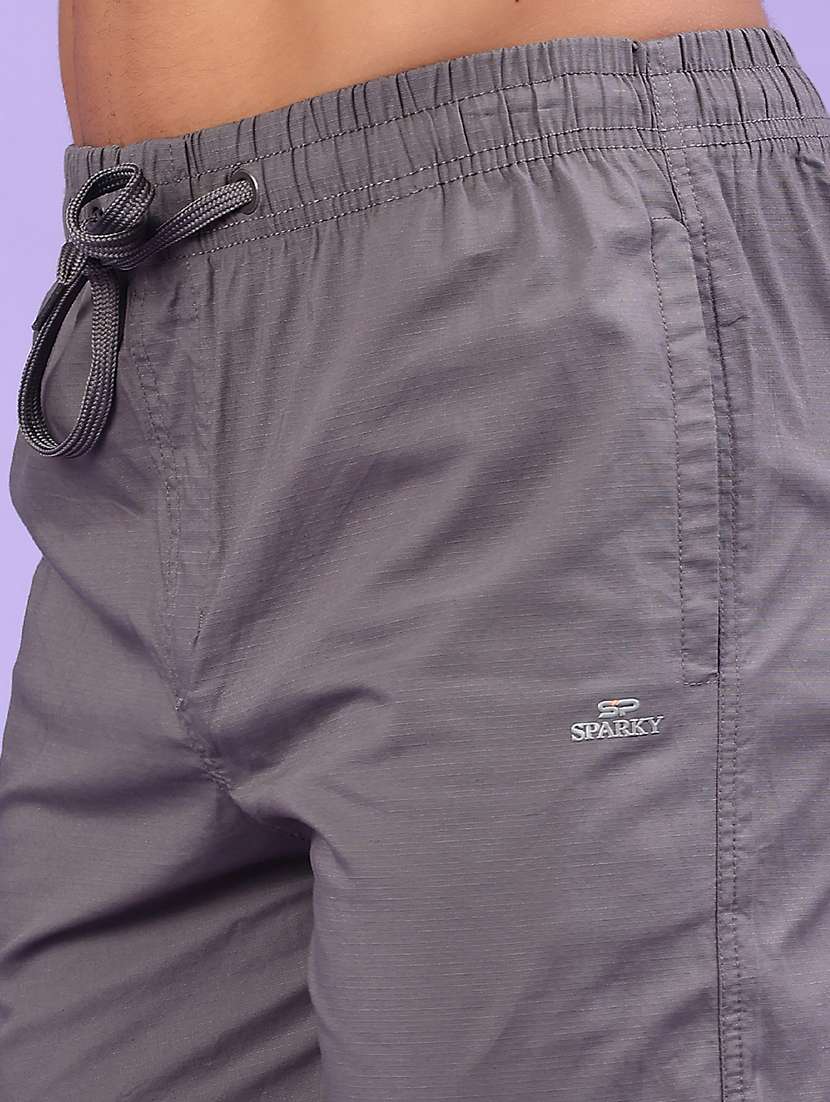 men solid mid rise chinos casual trouser - 22319164 -  Standard Image - 1