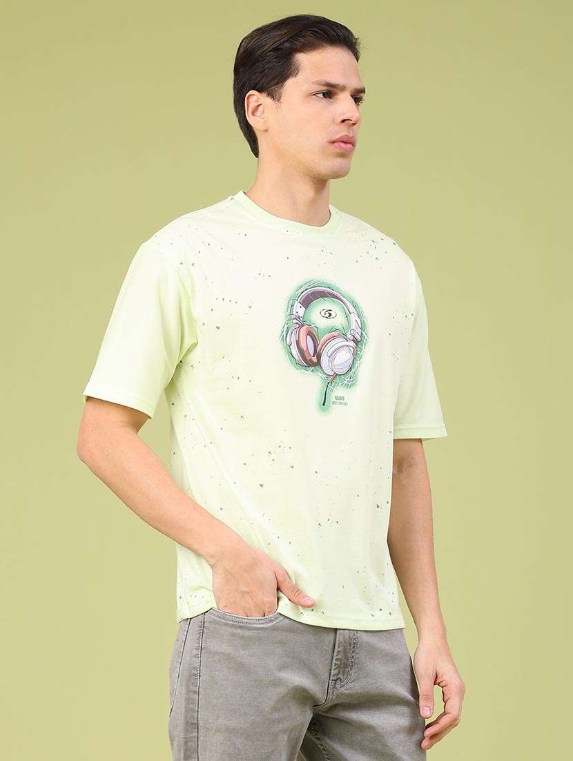 men graphic short sleeve regular fit t-shirt - 22319201 -  Standard Image - 1