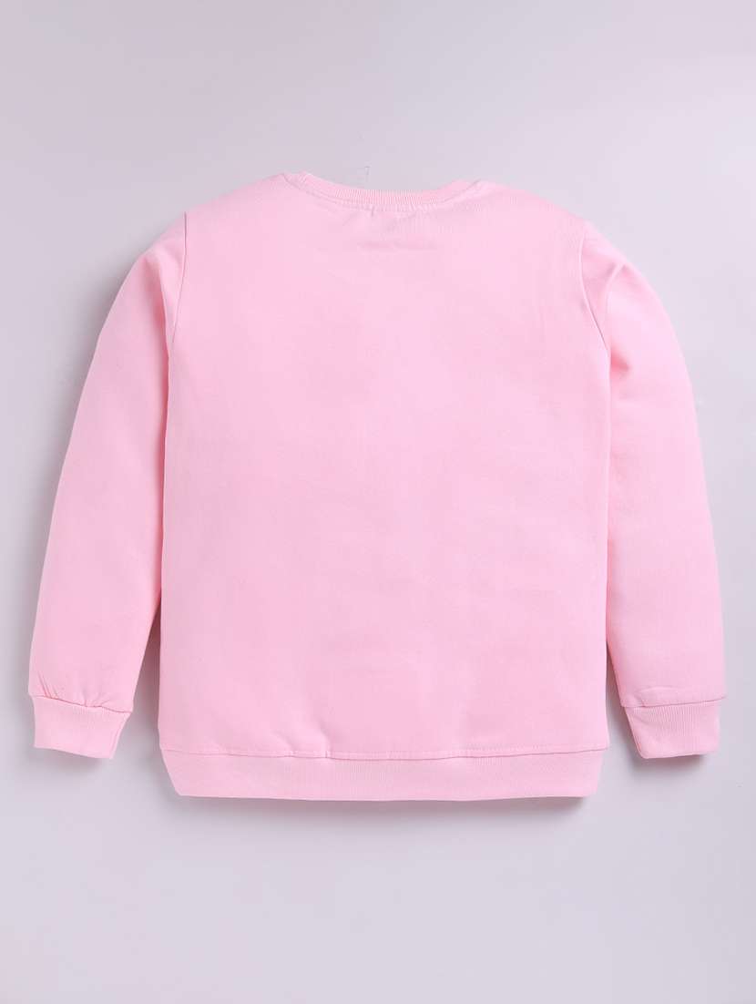 girls printed long sleeve sweatshirt - 22319736 -  Standard Image - 1