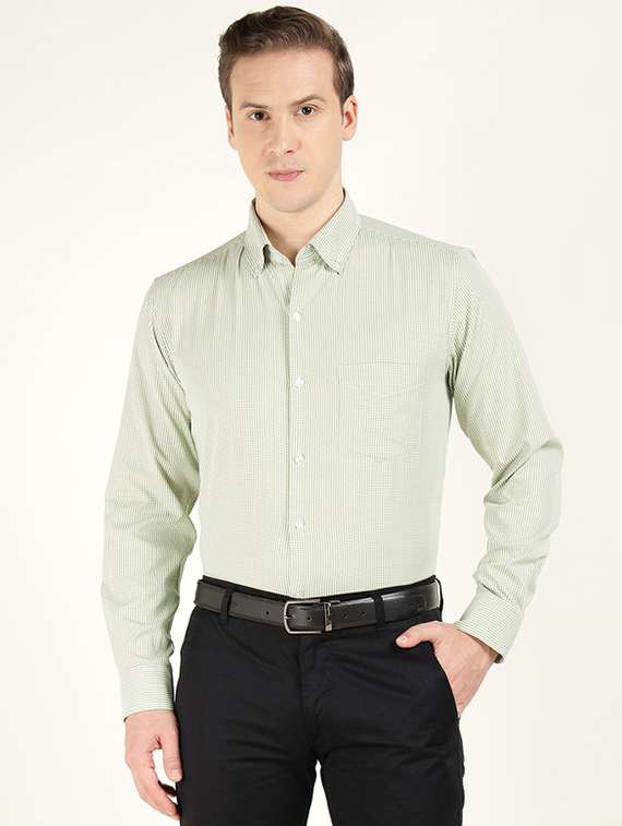 men collared long sleeve formal shirt - 22320549 -  Standard Image - 1