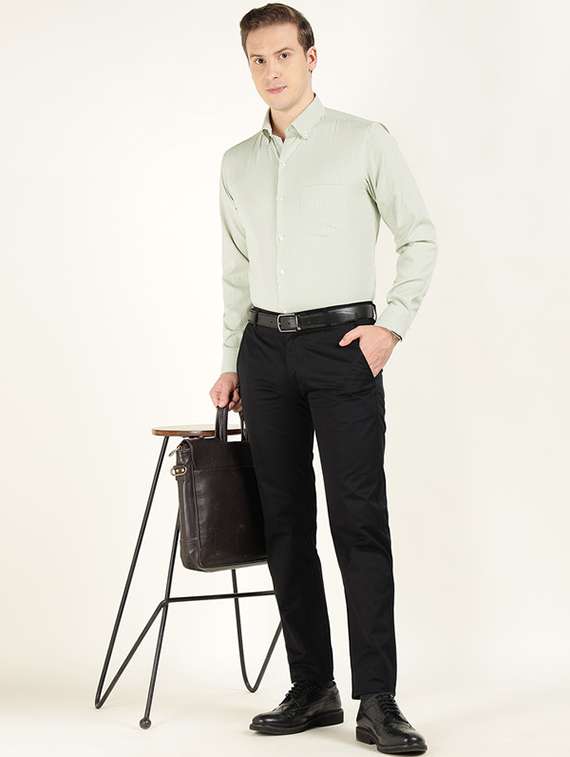 men collared long sleeve formal shirt - 22320549 -  Standard Image - 4