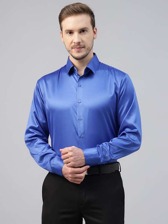 men collared long sleeve formal shirt - 22320555 -  Standard Image - 1