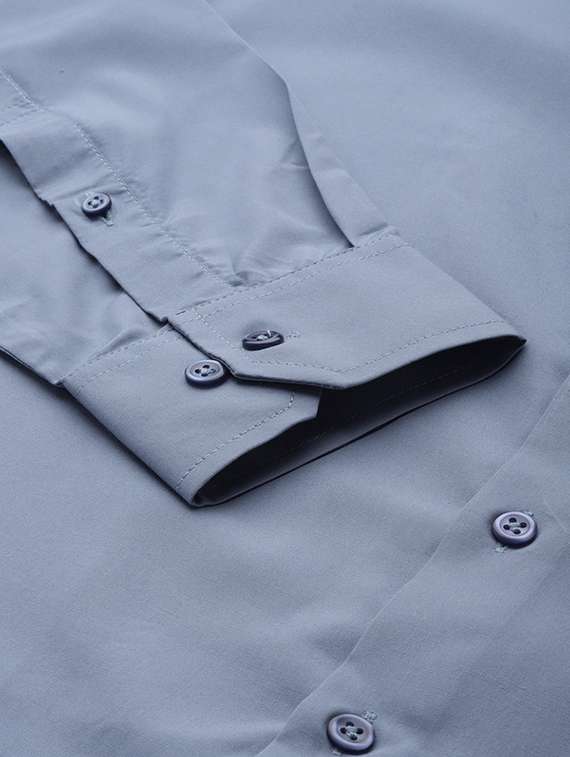 men collared long sleeve formal shirt - 22320570 -  Standard Image - 4