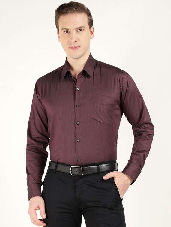 men collared long sleeve formal shirt - 22320580 -  Standard Image - 1