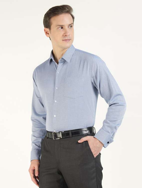 men collared long sleeve formal shirt - 22320586 -  Standard Image - 1