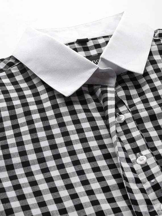 women collared long sleeve regular fit shirt - 22320644 -  Standard Image - 4