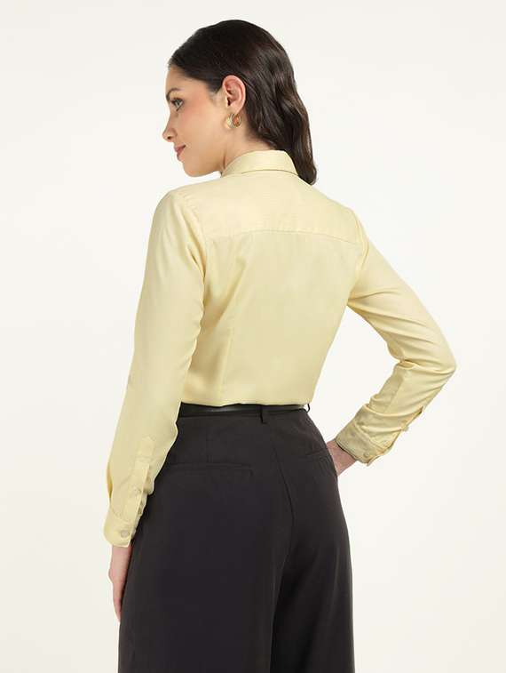 women collared long sleeve regular fit shirt - 22320772 -  Standard Image - 4