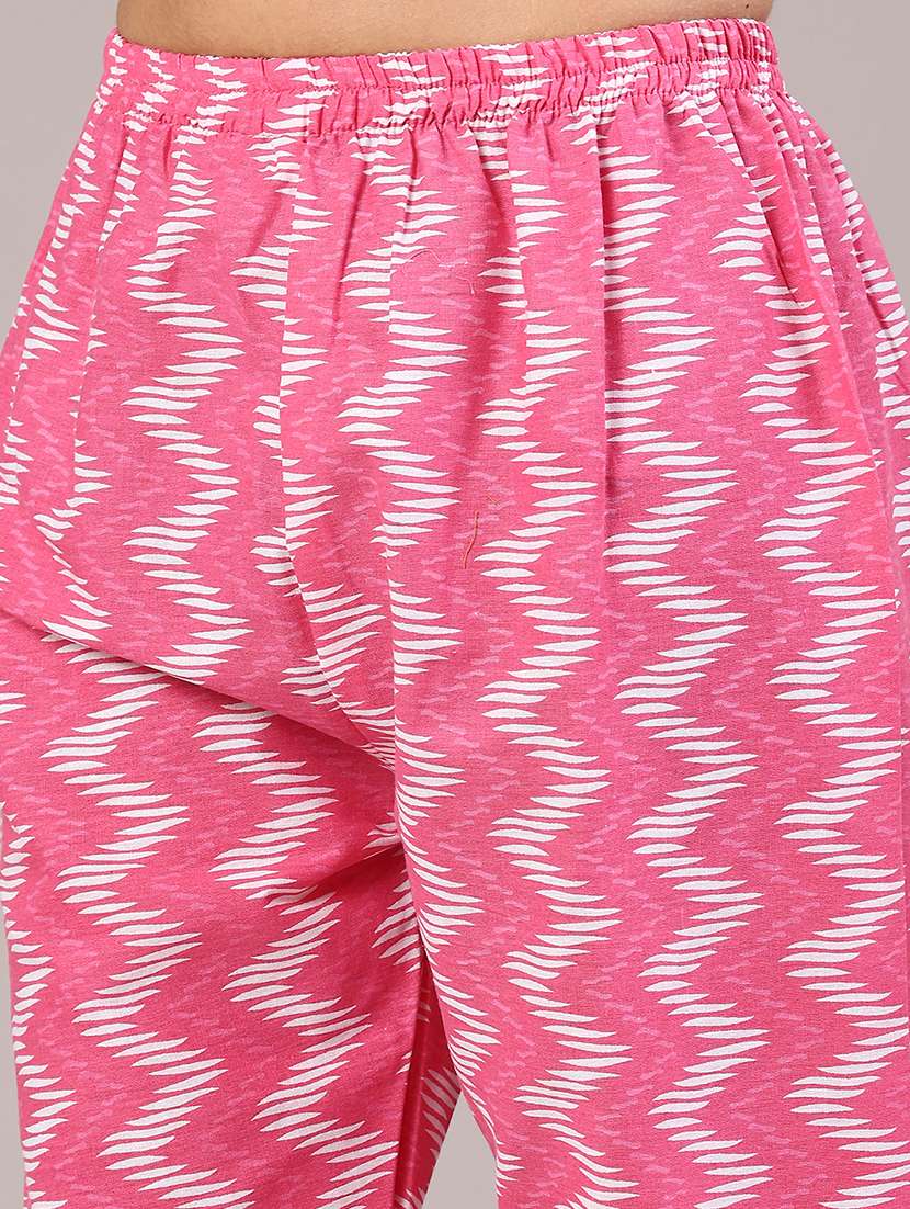 pink cotton kurta pant  set - 22321598 -  Standard Image - 4