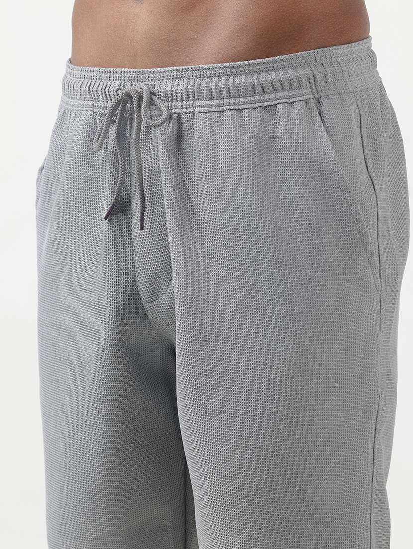 men solid short sleeve shirt & shorts co-ord set - 22321756 -  Standard Image - 6