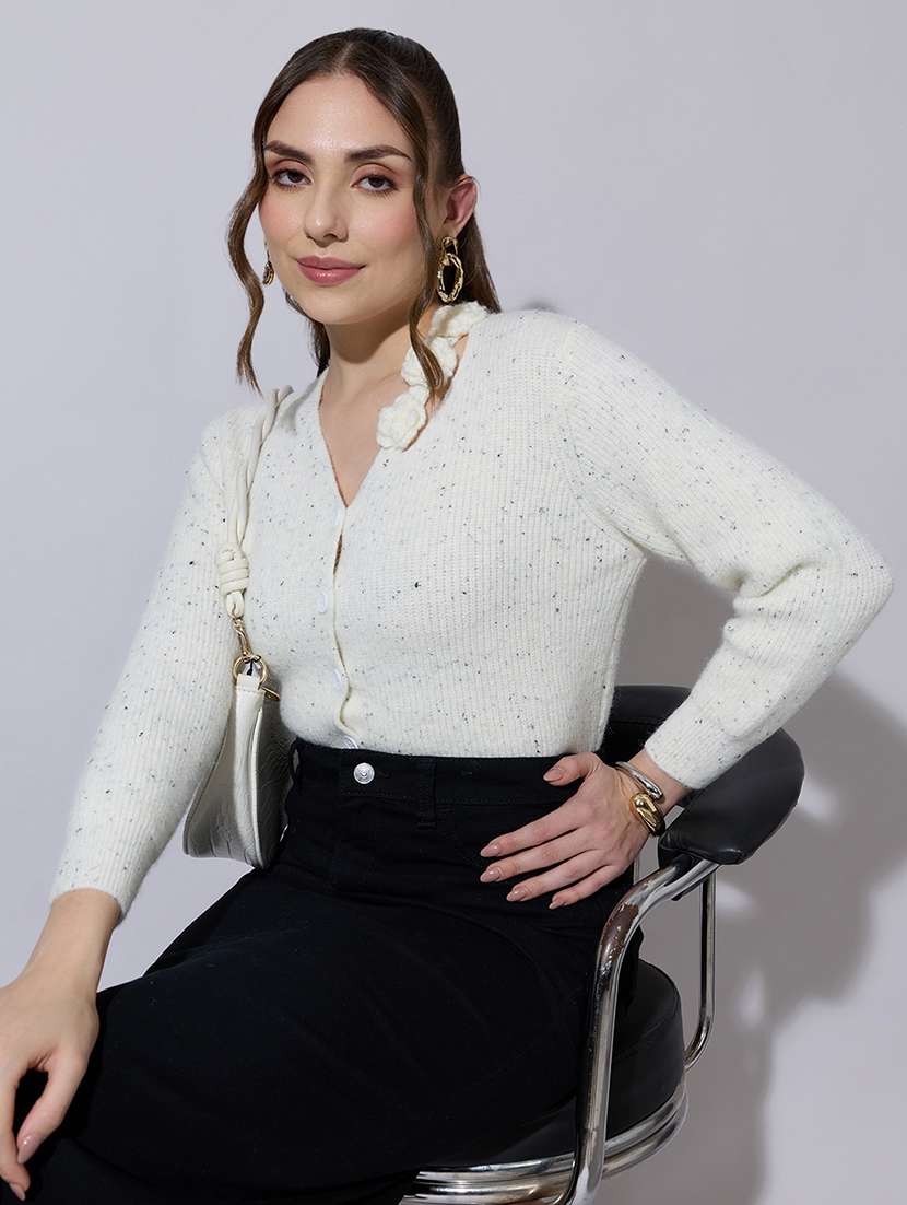 women seld designed long sleeve straight top