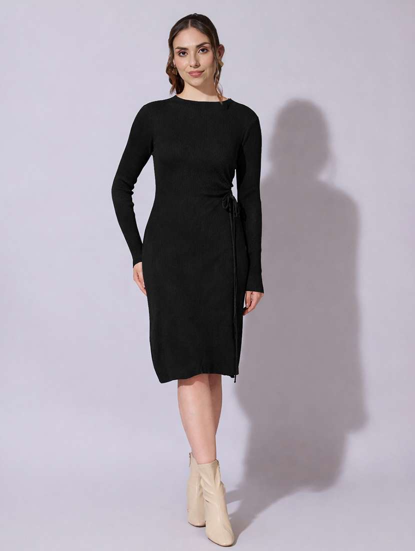 women soldi long sleeve bodycon dress - 22322021 -  Standard Image - 1