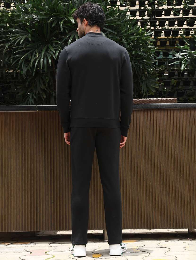 men typographic long sleeve full length track suit - 22322073 -  Standard Image - 4