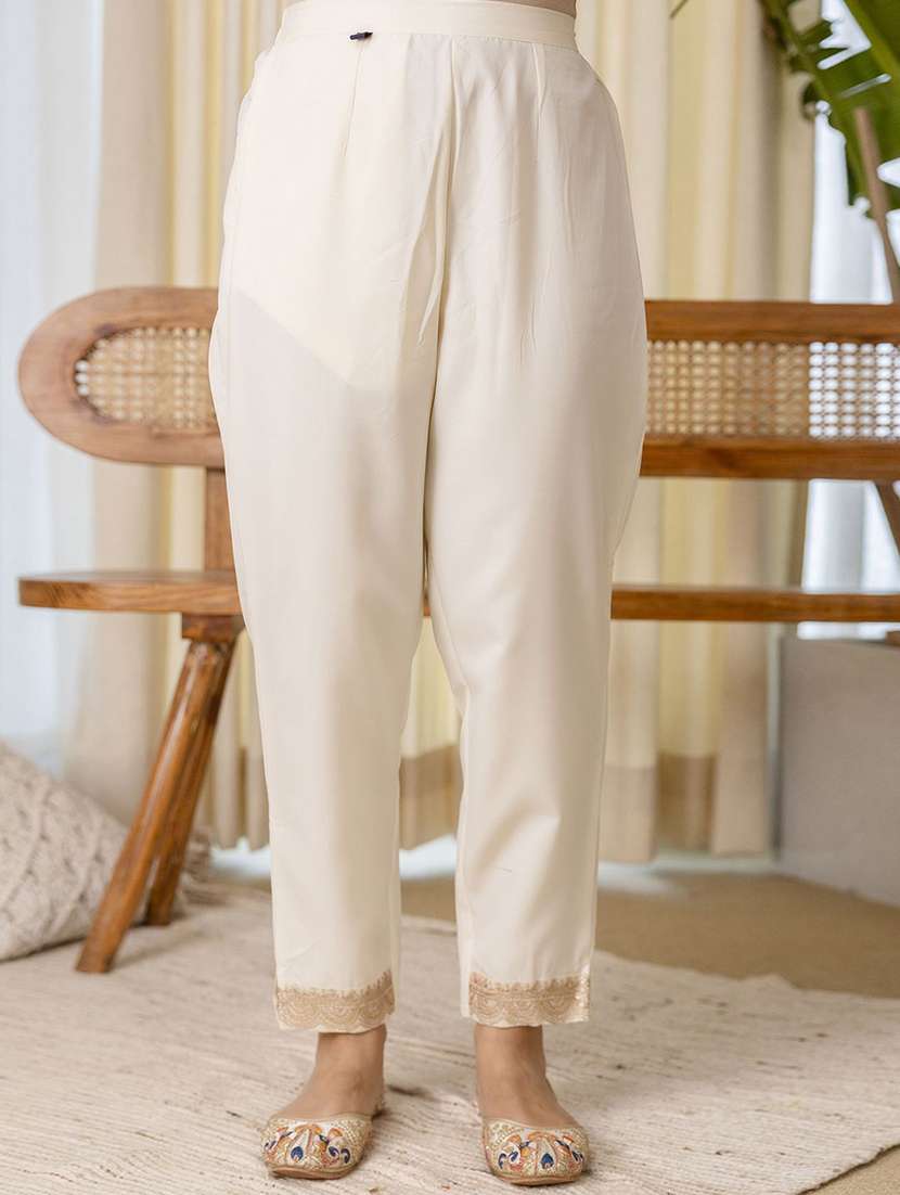 women self design three quarter sleeve kurta pant with dupatta set - 22322218 -  Standard Image - 4