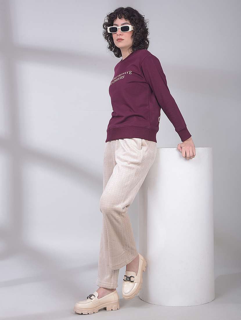 womene self designed regular track pant - 22323230 -  Standard Image - 4