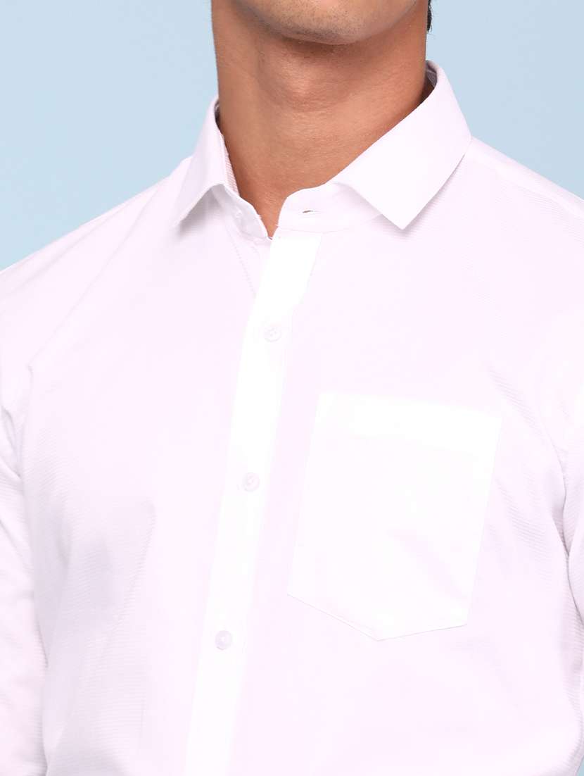 men solid long sleeve slim fit formal shirt - 22323353 -  Standard Image - 1