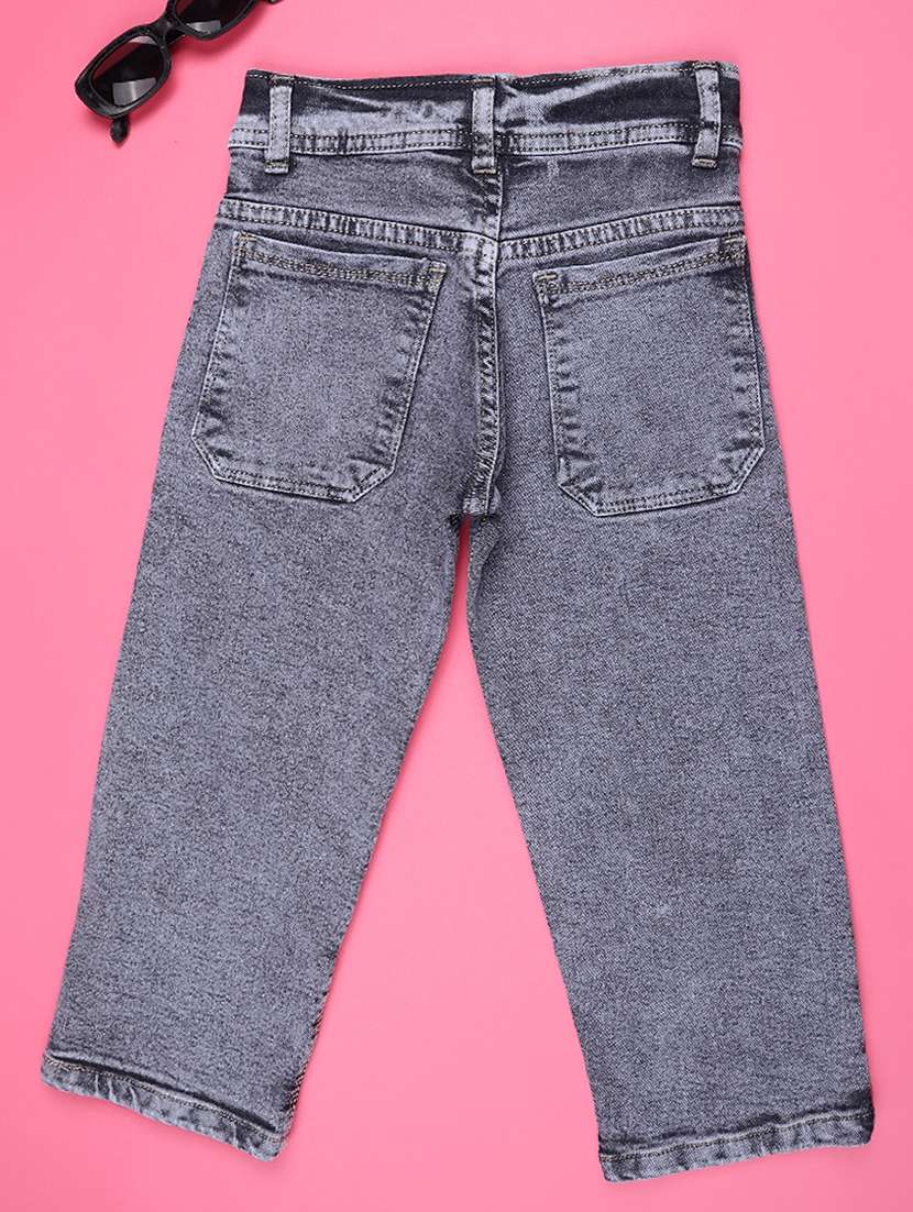 boys solid mid rise straight jean - 22323536 -  Standard Image - 1