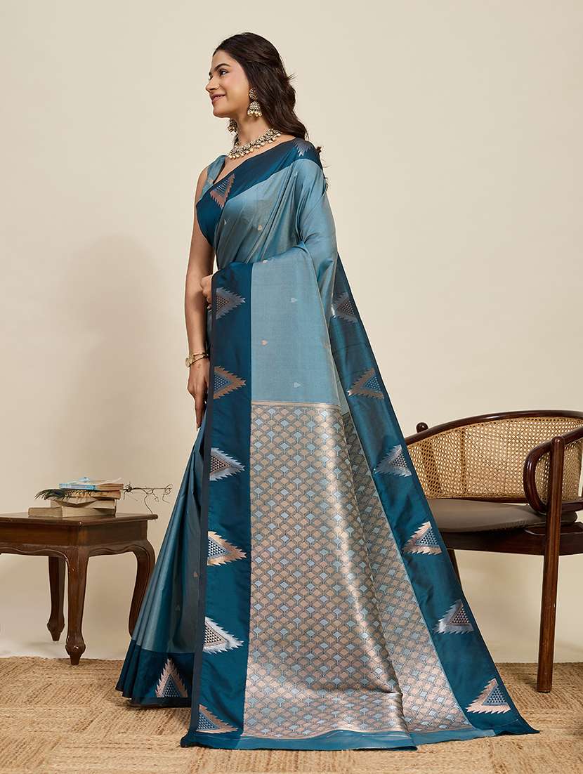 women self design banarasi saree with blouse - 22324064 -  Standard Image - 1