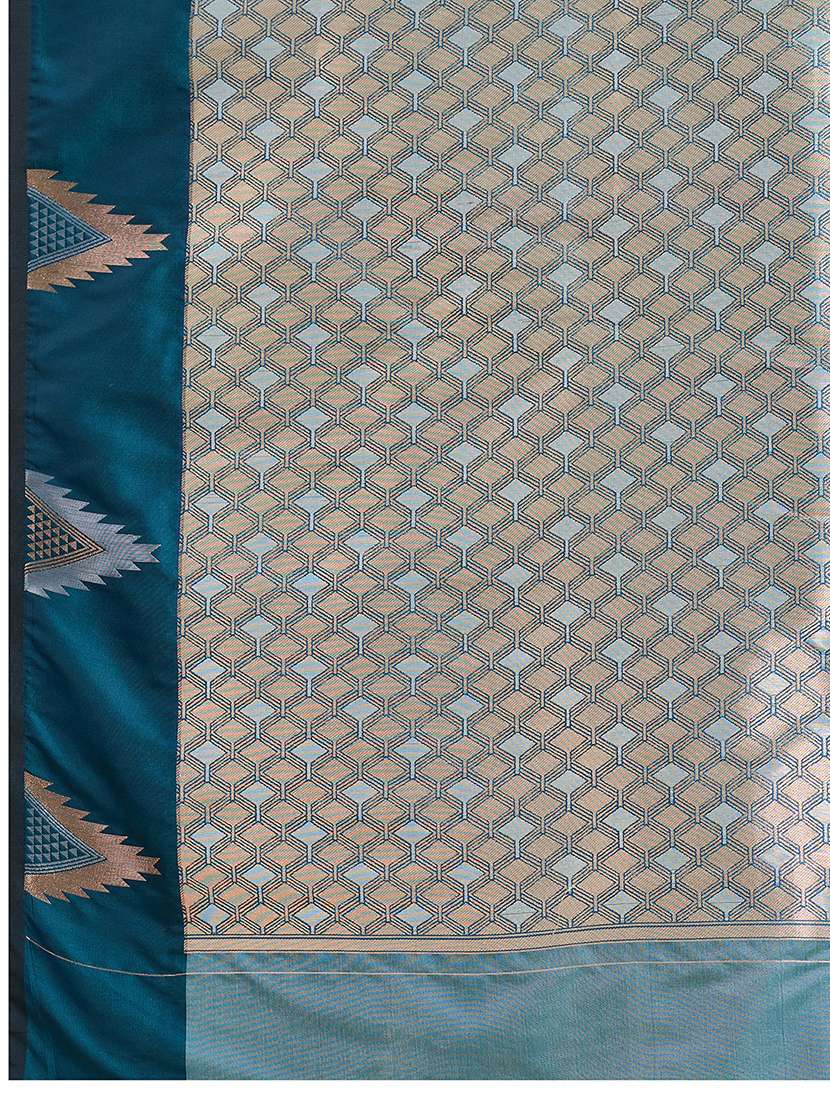 women self design banarasi saree with blouse - 22324064 -  Standard Image - 6