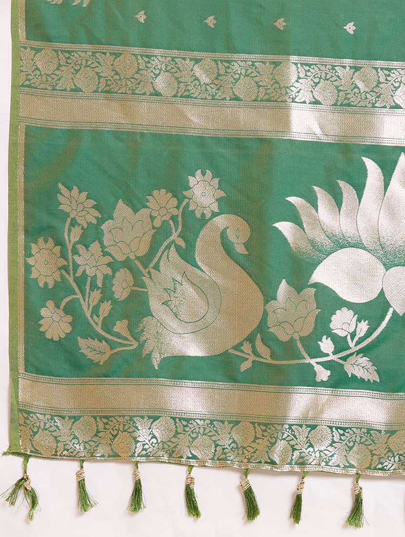 women self design paithani saree with blouse - 22324085 -  Standard Image - 6