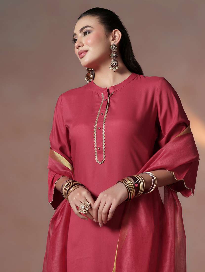 Women Pink Suit Set - 22324117 -  Standard Image - 1