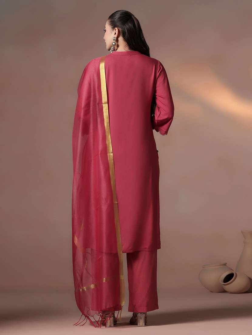 Women Pink Suit Set - 22324117 -  Standard Image - 4