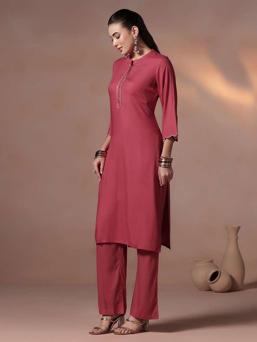 Women Pink Suit Set - 22324117 -  Standard Image - 6