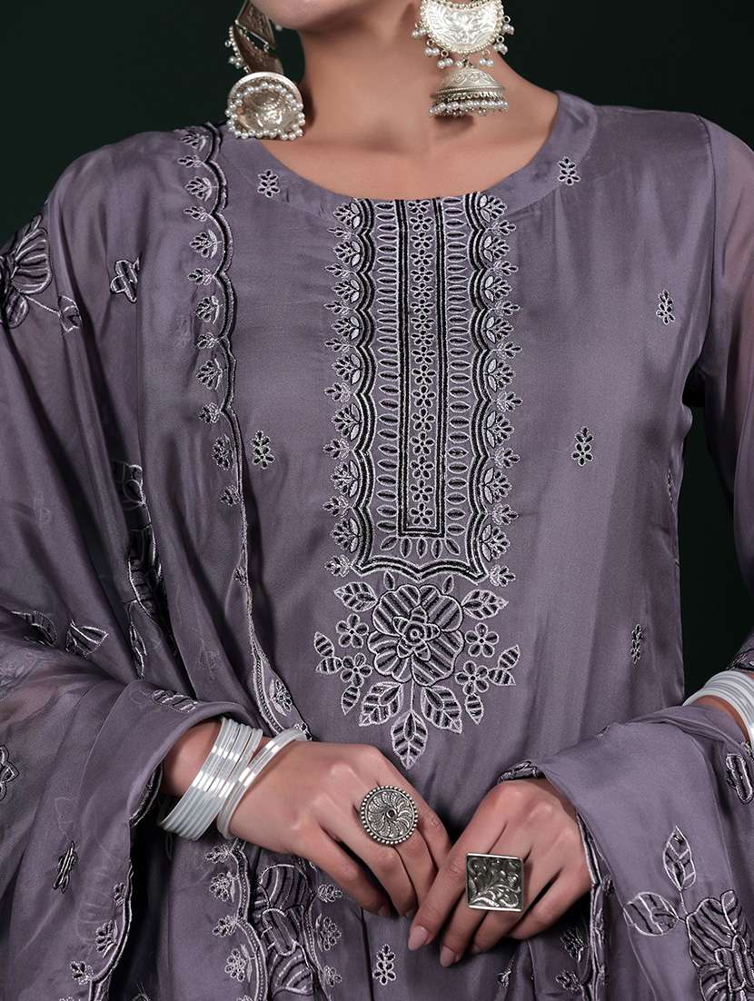 women charcoal suit set - 22324126 -  Standard Image - 1