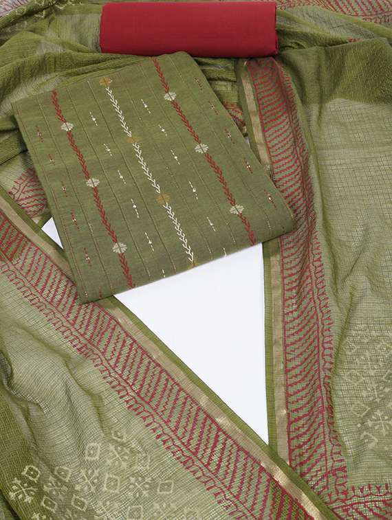 women self design unstitched suit set - 22324224 -  Standard Image - 1