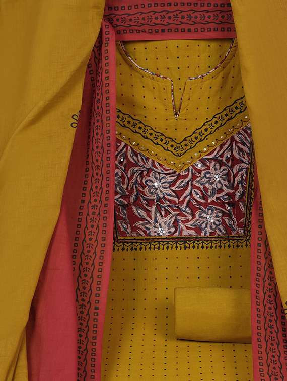 women self design unstitched suit set - 22324237 -  Standard Image - 4