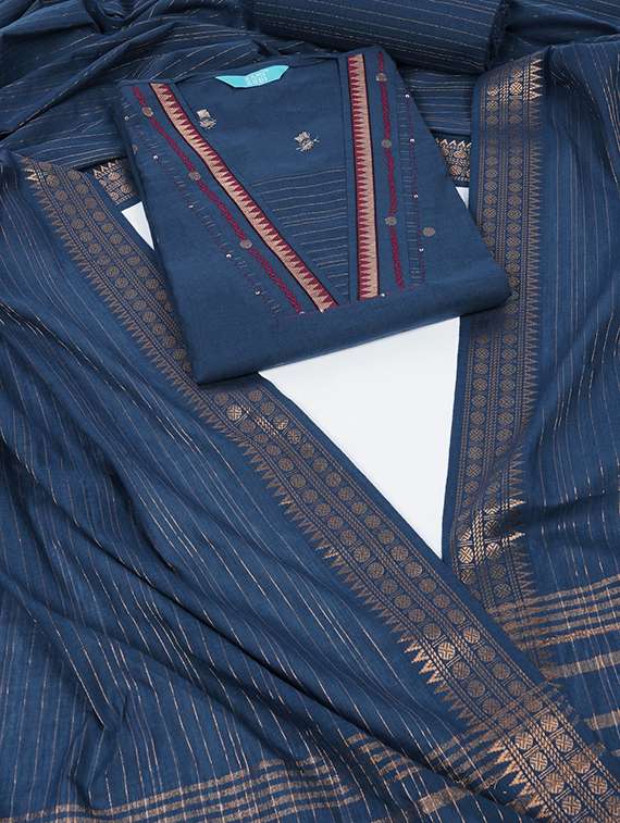 women self design unstitched suit set - 22324238 -  Standard Image - 1