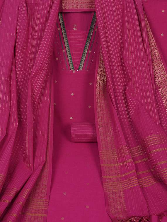 women self design unstitched suit set - 22324239 -  Standard Image - 4