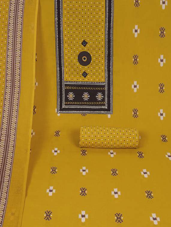 women printed unstitched suit set - 22324242 -  Standard Image - 4