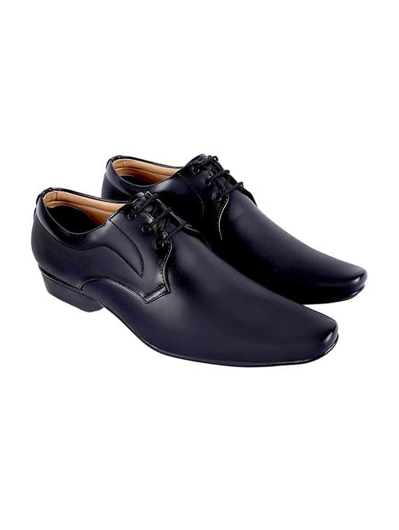 men black lace-up derby - 22324366 -  Standard Image - 1
